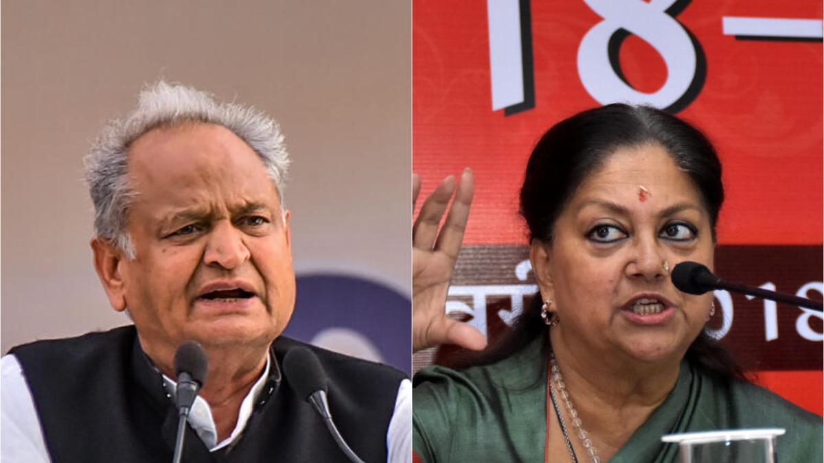 Ashok Gehlot, Vasundhara Raje test positive for COVID19 The Hindu